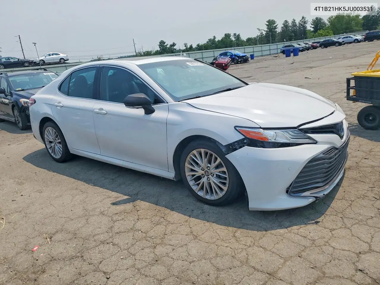 2018 Toyota Camry Hybrid Xle VIN: 4T1B21HK5JU003531 Lot: 59619766
