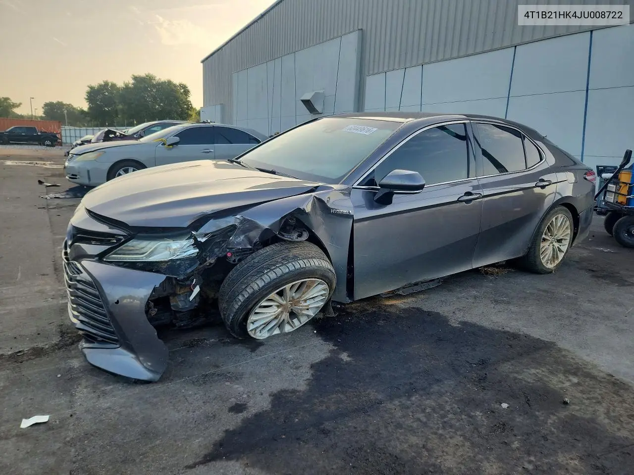 2018 Toyota Camry Hybrid Xle VIN: 4T1B21HK4JU008722 Lot: 60449616