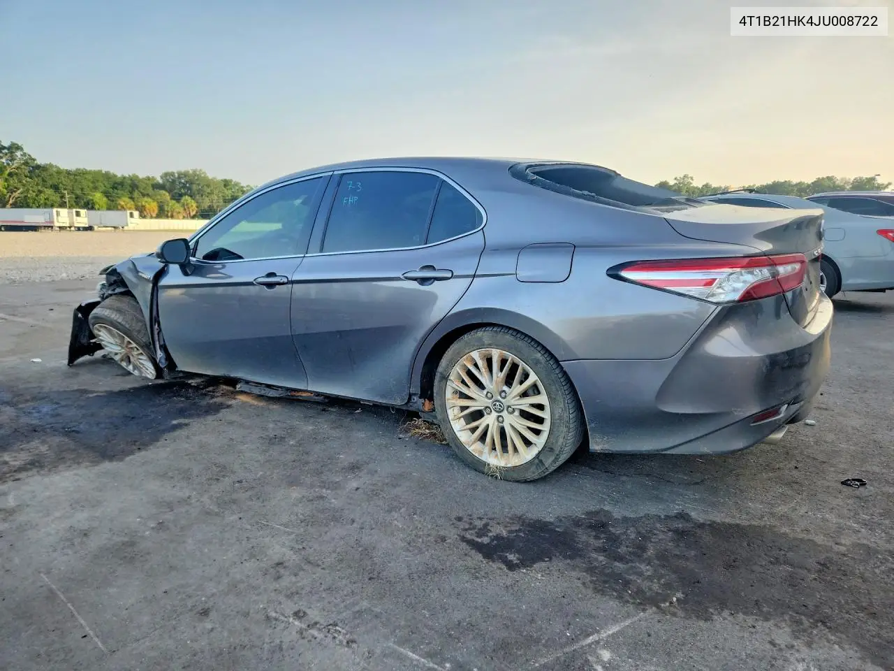 2018 Toyota Camry Hybrid Xle VIN: 4T1B21HK4JU008722 Lot: 60449616