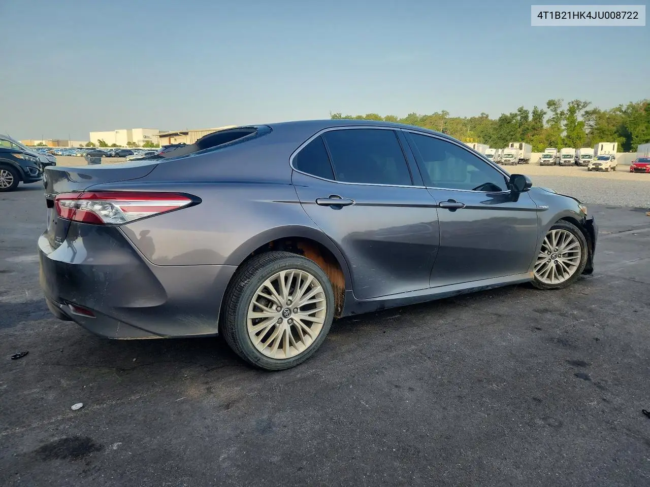2018 Toyota Camry Hybrid Xle VIN: 4T1B21HK4JU008722 Lot: 60449616