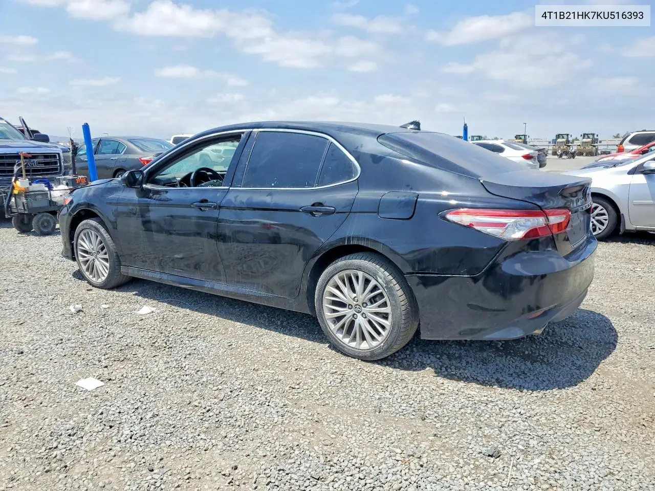 2019 Toyota Camry Hybrid Xle VIN: 4T1B21HK7KU516393 Lot: 53982516