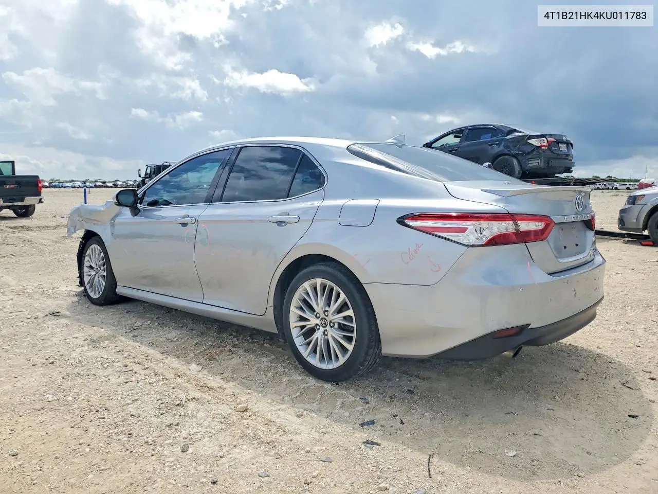2019 Toyota Camry Hybrid Xle VIN: 4T1B21HK4KU011783 Lot: 57443456