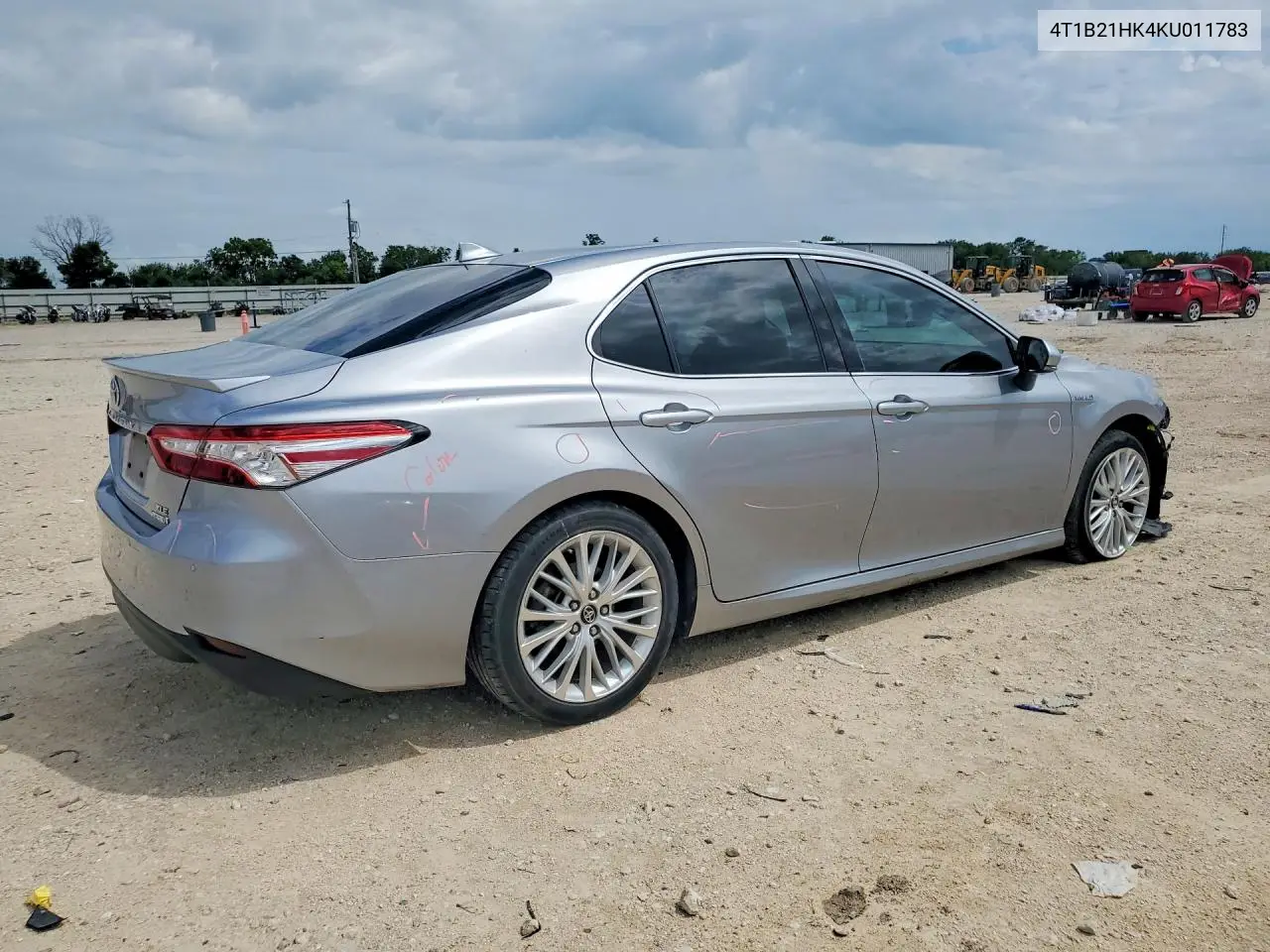 2019 Toyota Camry Hybrid Xle VIN: 4T1B21HK4KU011783 Lot: 57443456