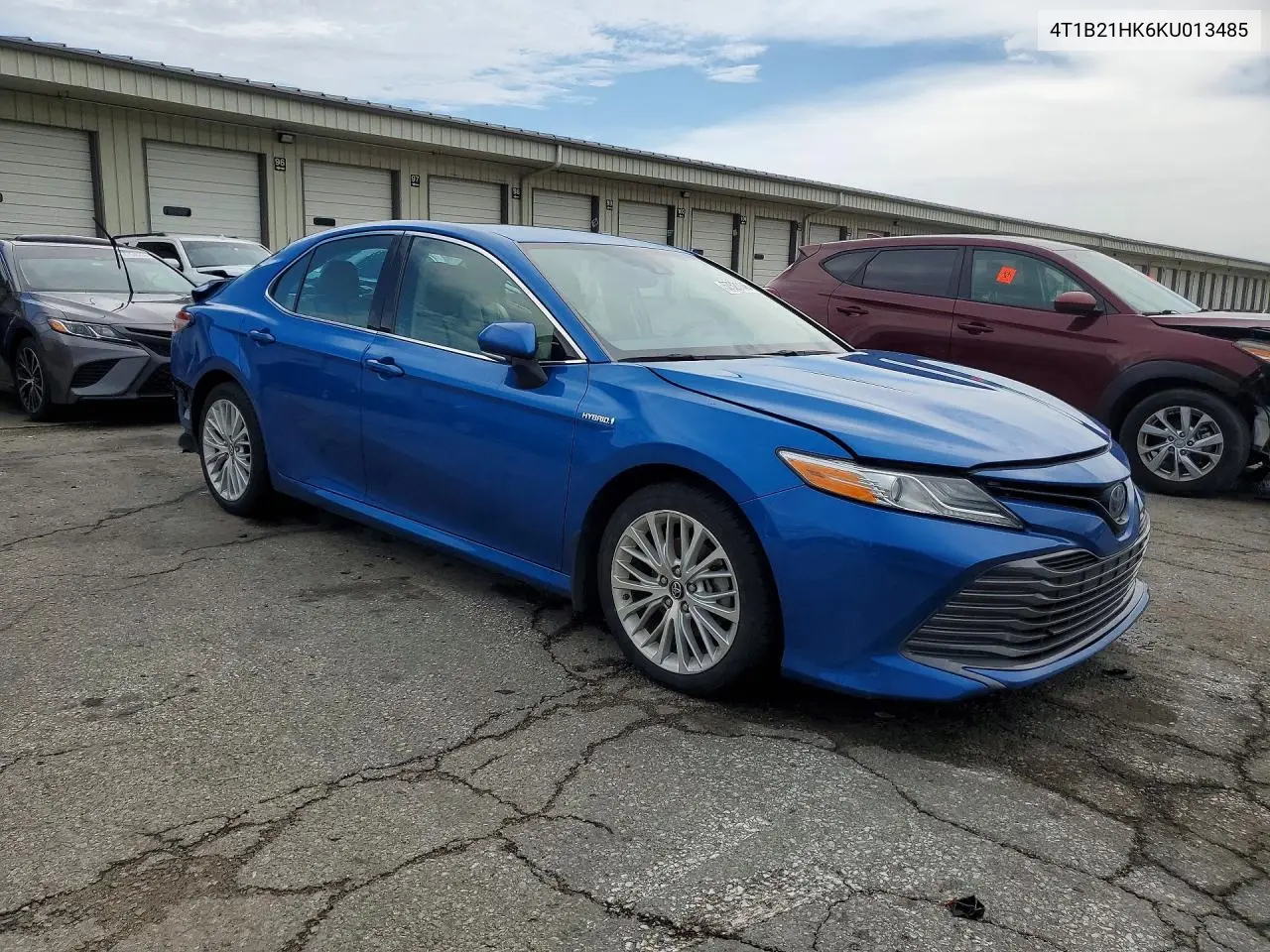 2019 Toyota Camry Hybrid Xle VIN: 4T1B21HK6KU013485 Lot: 57521146