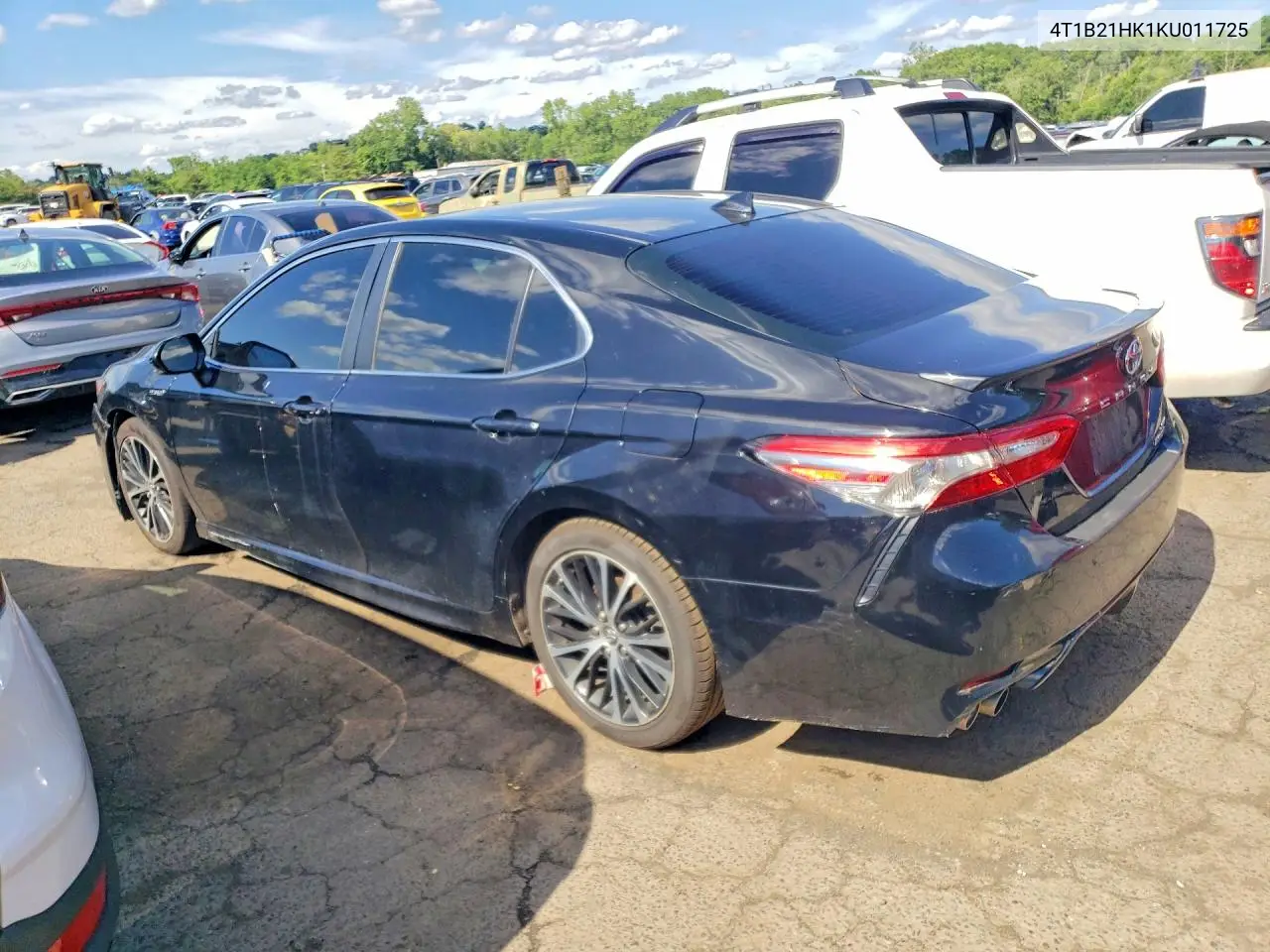 2019 Toyota Camry Hybrid Se VIN: 4T1B21HK1KU011725 Lot: 58187626
