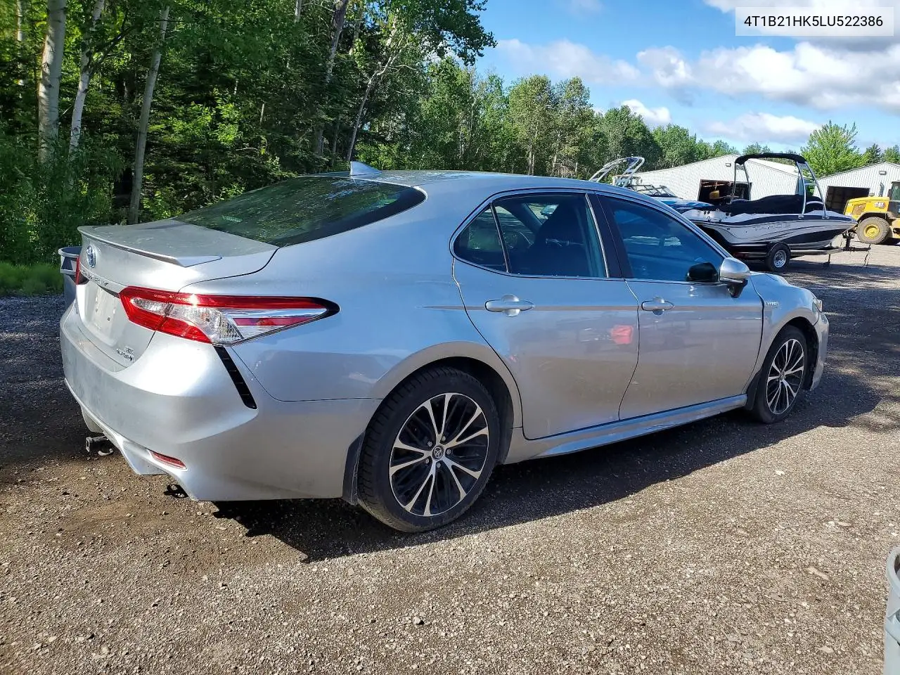 2020 Toyota Camry Hybrid Se VIN: 4T1B21HK5LU522386 Lot: 55996686