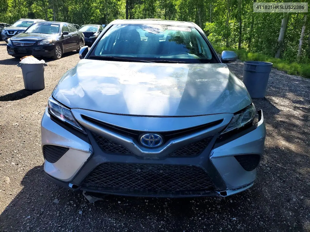2020 Toyota Camry Hybrid Se VIN: 4T1B21HK5LU522386 Lot: 55996686