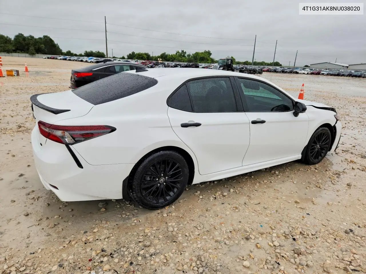 2022 Toyota Camry Hybrid Se Nightshade VIN: 4T1G31AK8NU038020 Lot: 57125356
