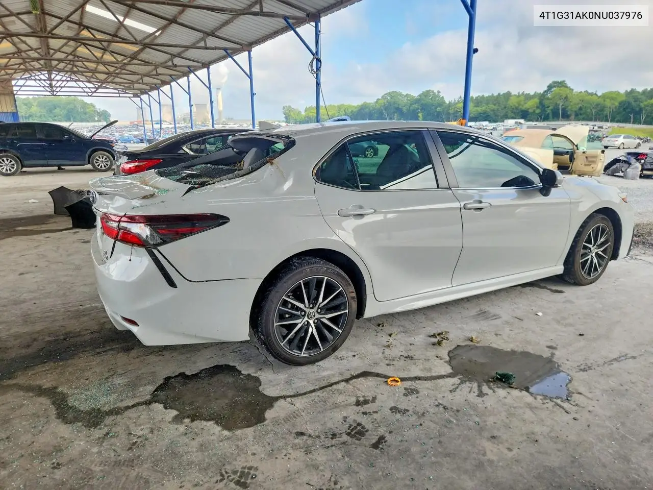 2022 Toyota Camry Hybrid Se VIN: 4T1G31AK0NU037976 Lot: 61204196