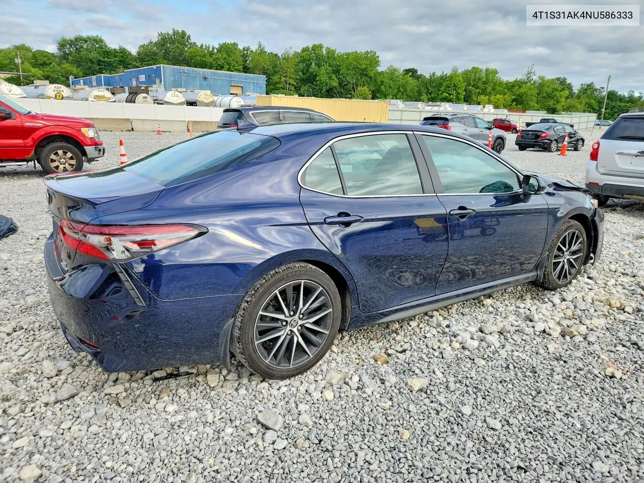 2022 Toyota Camry Hybrid Se VIN: 4T1S31AK4NU586333 Lot: 61902486