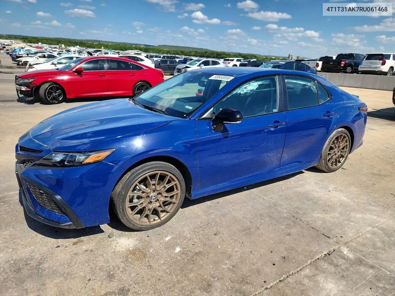 2024 Toyota Camry Hybrid Se Nightshade VIN: 4T1T31AK7RU061468 Lot: 60660056