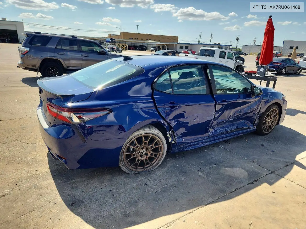 2024 Toyota Camry Hybrid Se Nightshade VIN: 4T1T31AK7RU061468 Lot: 60660056