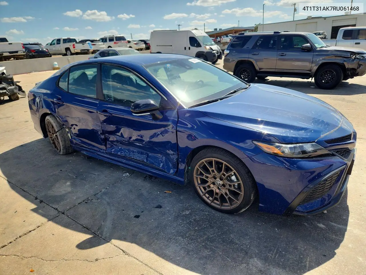 2024 Toyota Camry Hybrid Se Nightshade VIN: 4T1T31AK7RU061468 Lot: 60660056