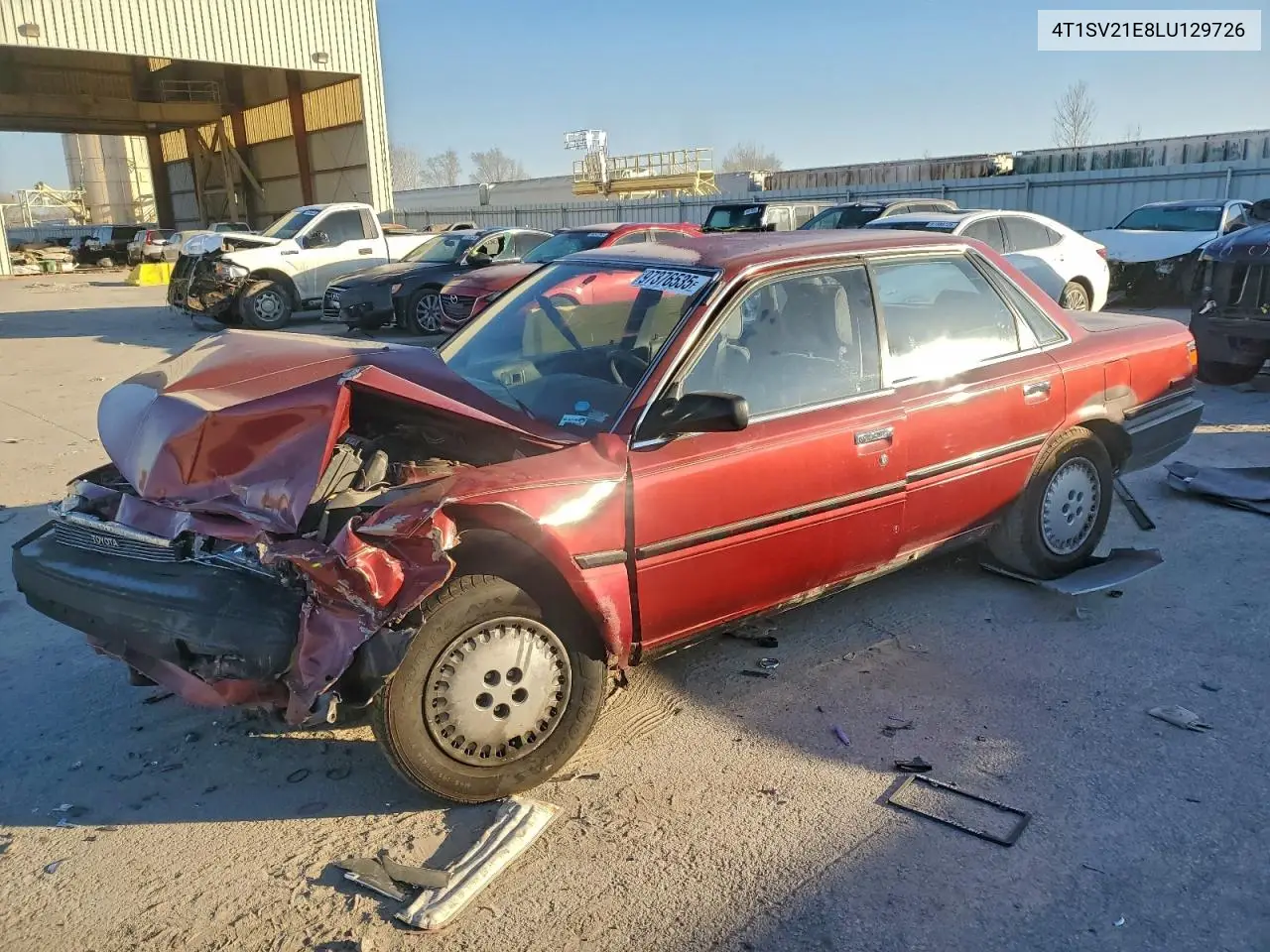 4T1SV21E8LU129726 1990 Toyota Camry Dlx