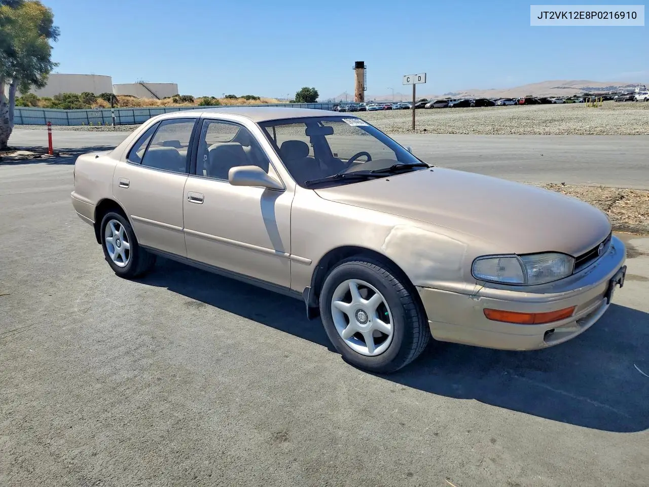 1993 Toyota Camry Le VIN: JT2VK12E8P0216910 Lot: 59166456