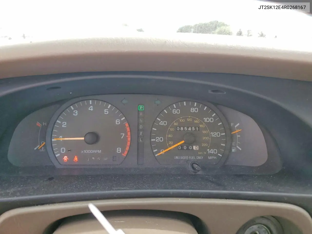 JT2SK12E4R0268167 1994 Toyota Camry Le