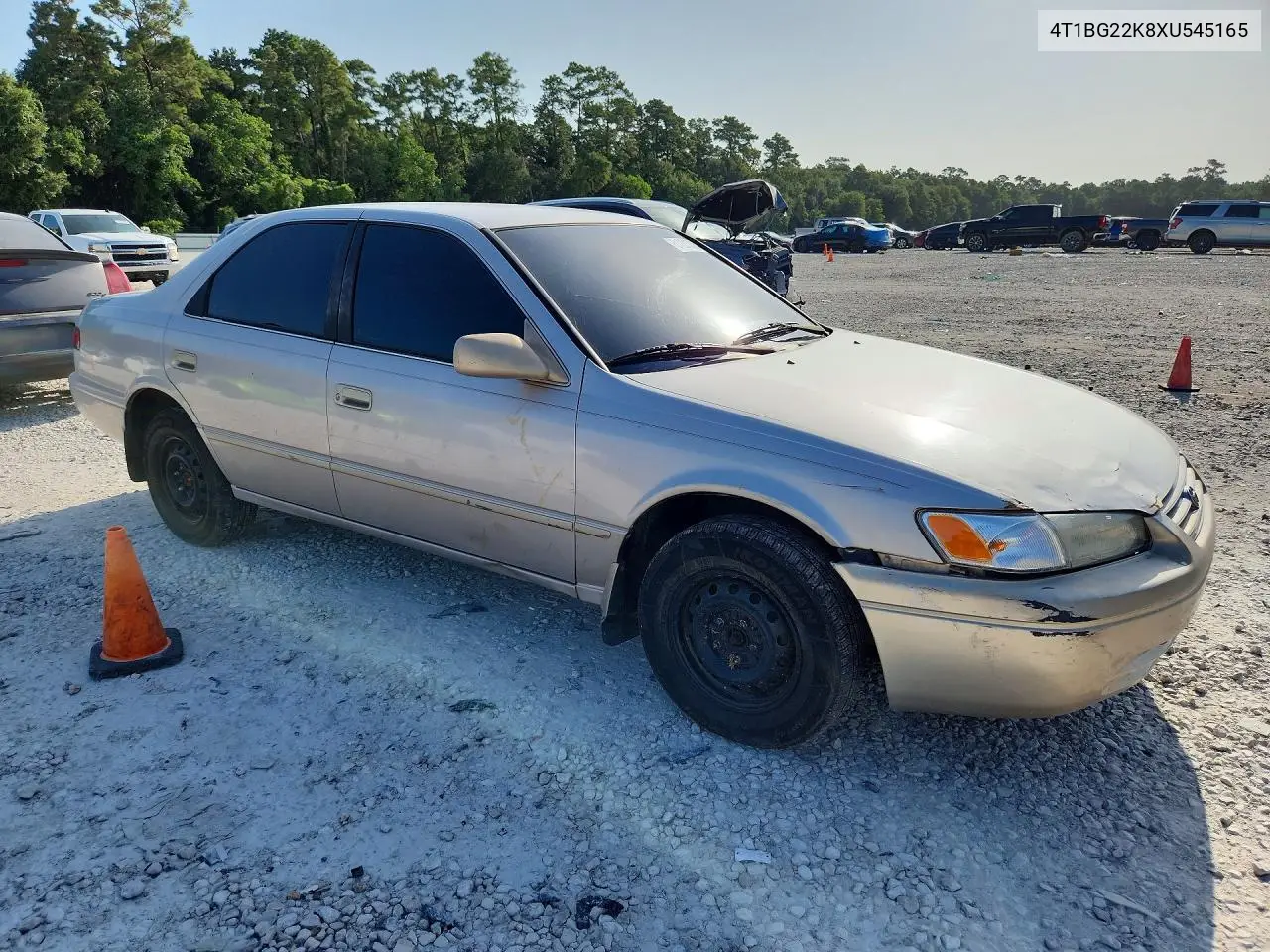 1999 Toyota Camry Le VIN: 4T1BG22K8XU545165 Lot: 61231356