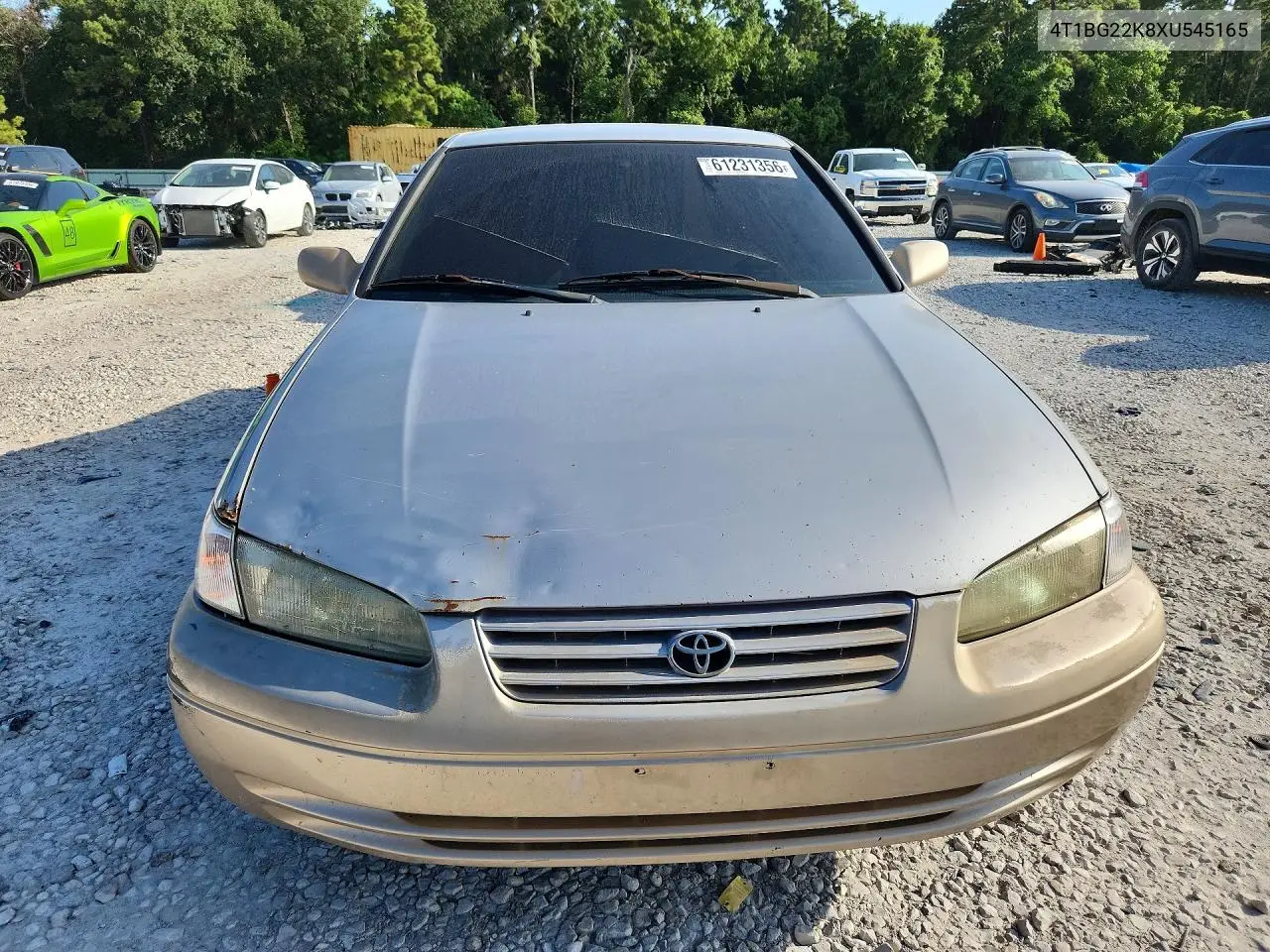 1999 Toyota Camry Le VIN: 4T1BG22K8XU545165 Lot: 61231356