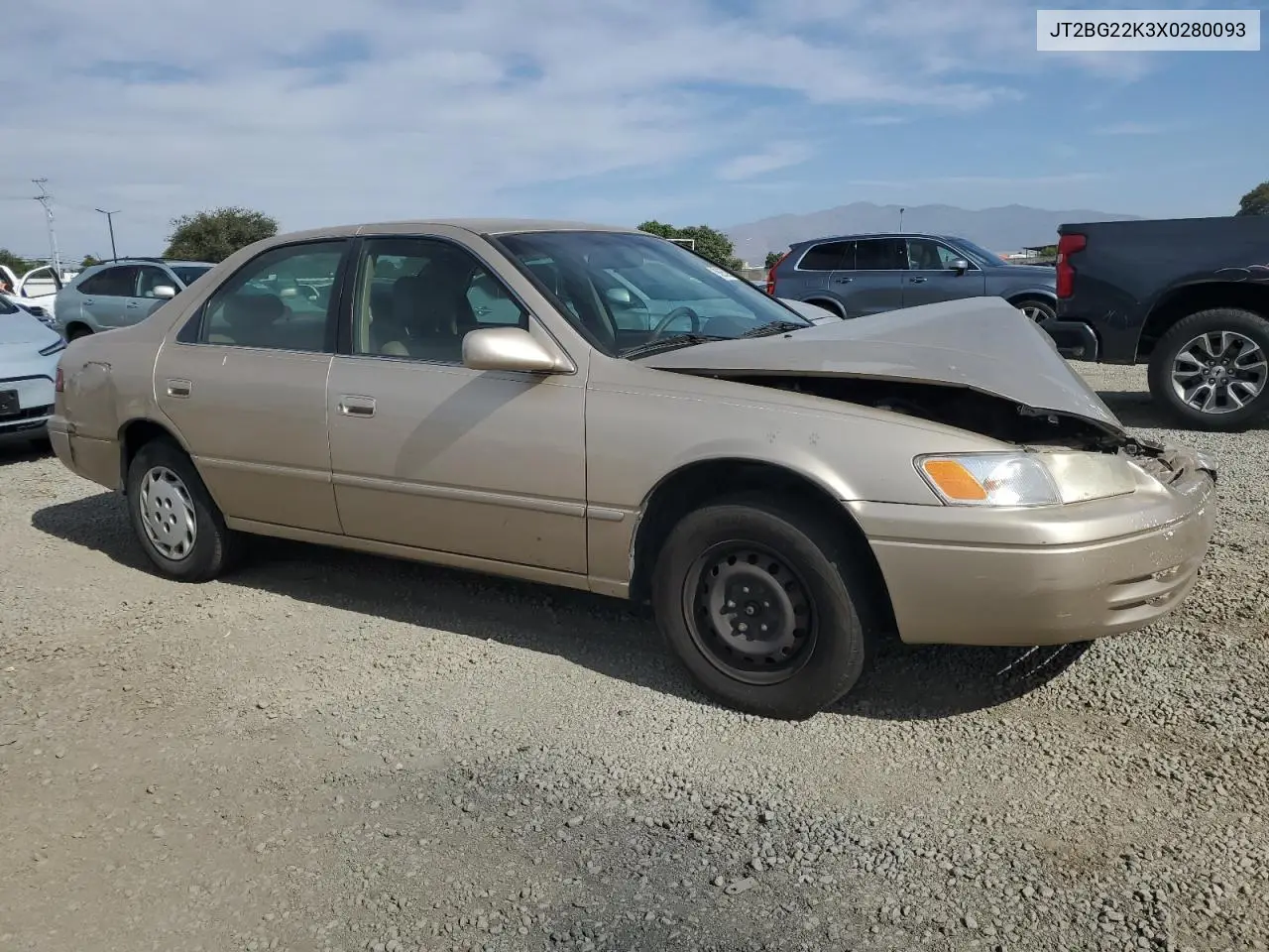 JT2BG22K3X0280093 1999 Toyota Camry Le