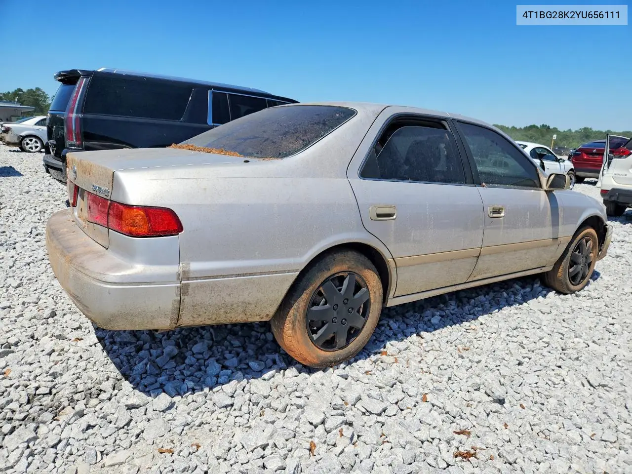 2000 Toyota Camry Le VIN: 4T1BG28K2YU656111 Lot: 56059596