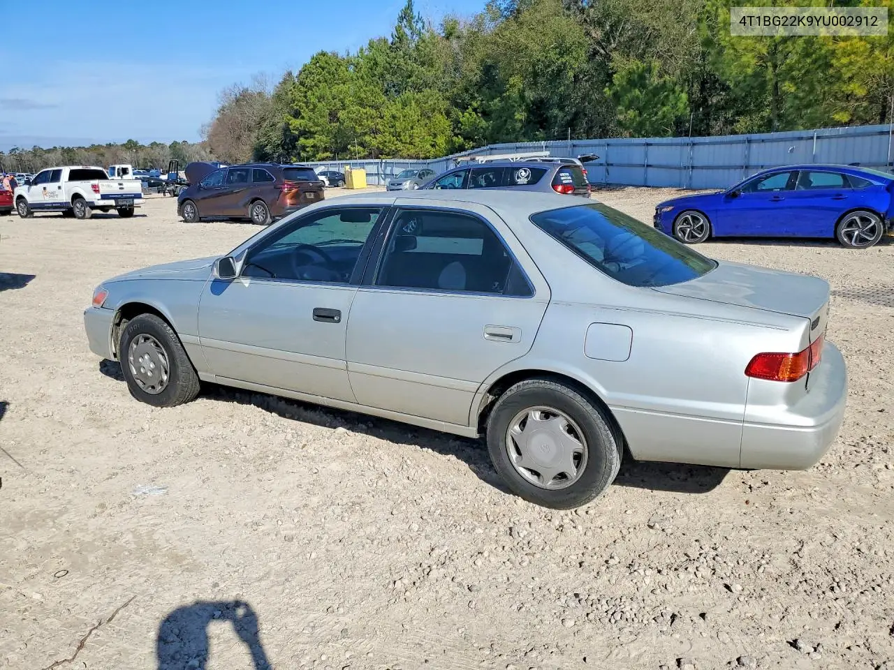 2000 Toyota Camry Ce VIN: 4T1BG22K9YU002912 Lot: 76739155