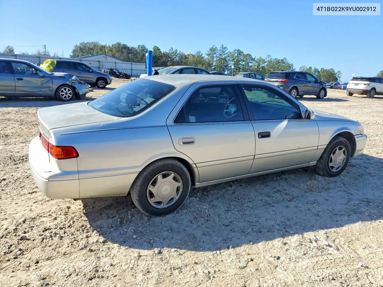 2000 Toyota Camry Ce VIN: 4T1BG22K9YU002912 Lot: 76739155