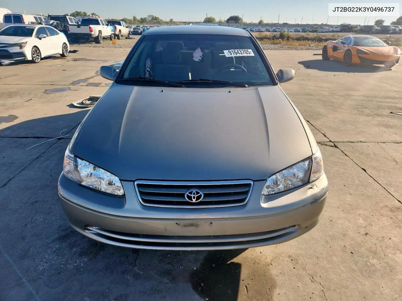 JT2BG22K3Y0496737 2000 Toyota Camry Le