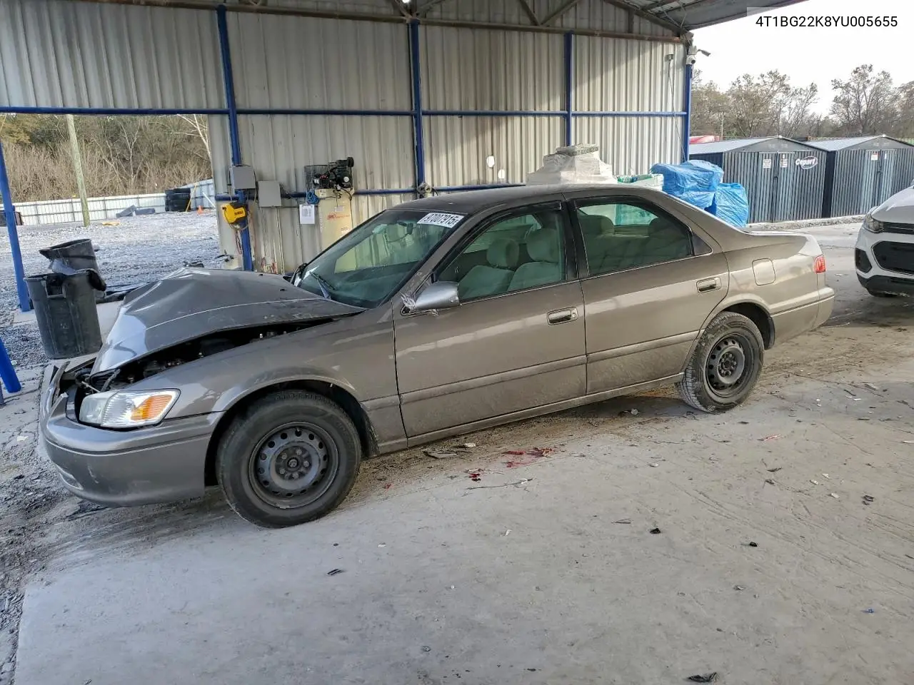 4T1BG22K8YU005655 2000 Toyota Camry Ce