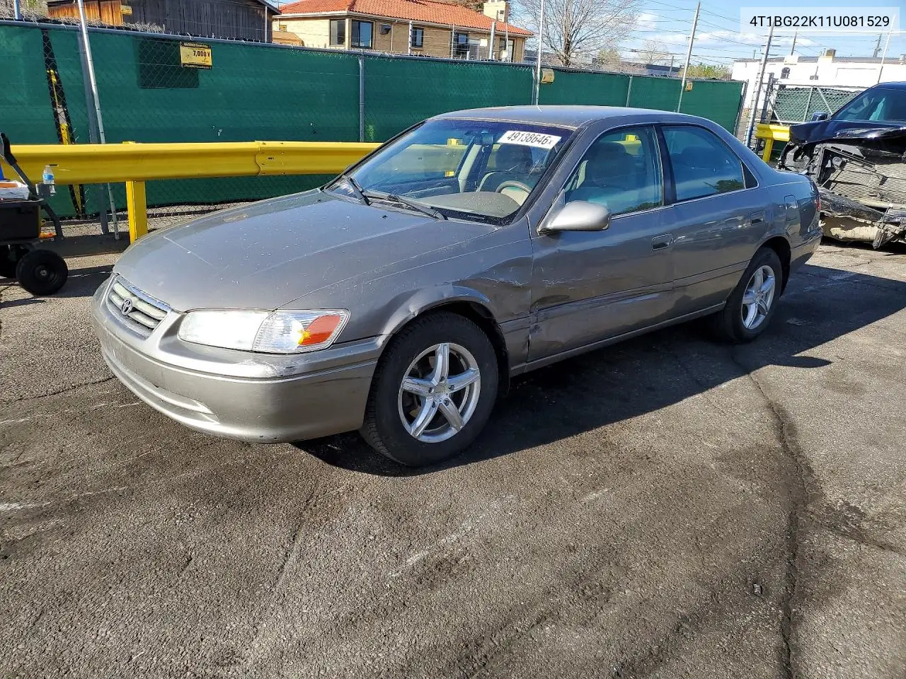 4T1BG22K11U081529 2001 Toyota Camry Ce