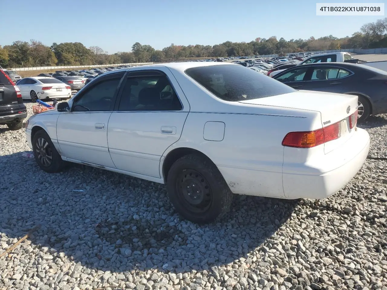 4T1BG22KX1U871038 2001 Toyota Camry Ce