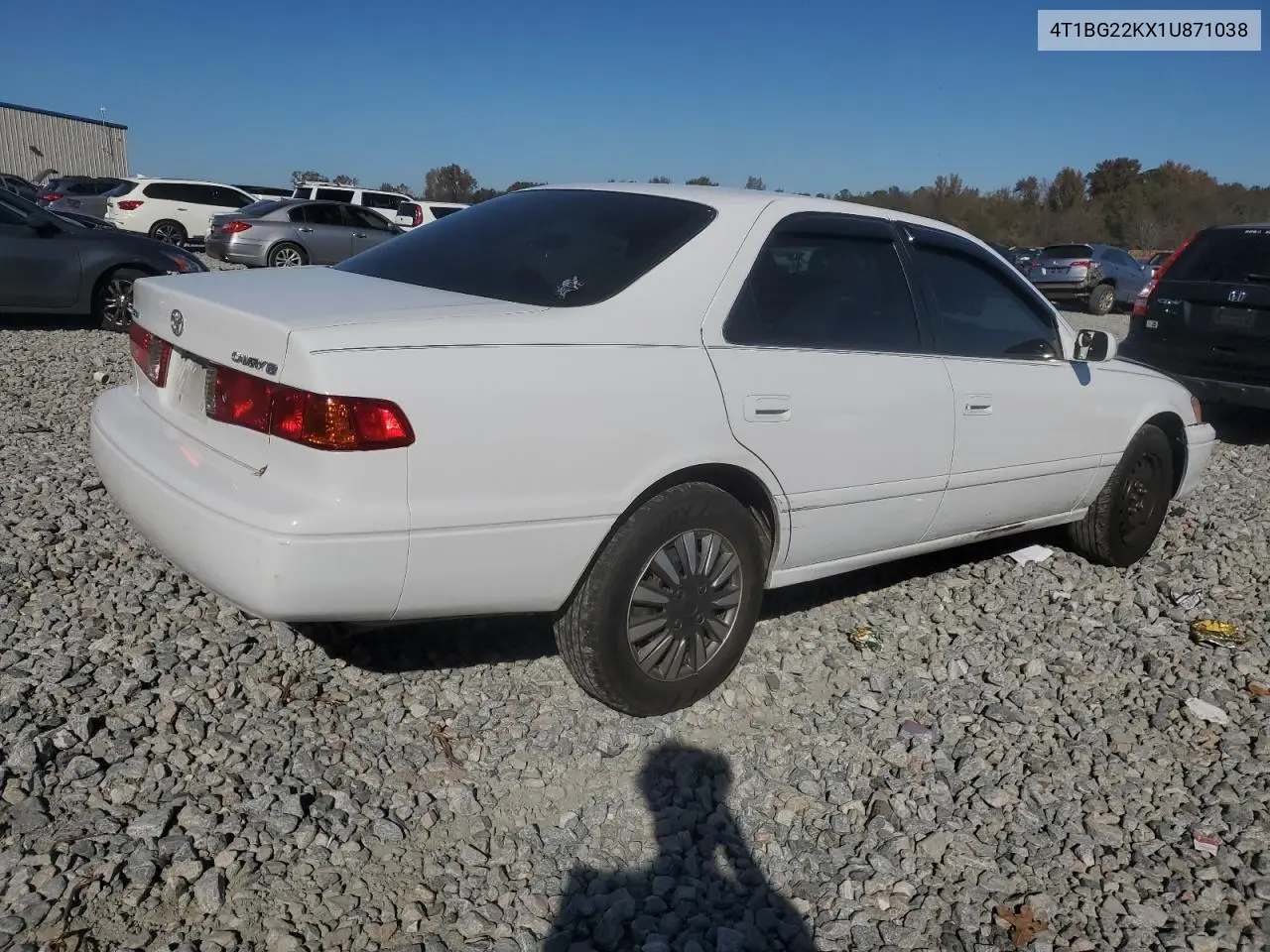 4T1BG22KX1U871038 2001 Toyota Camry Ce