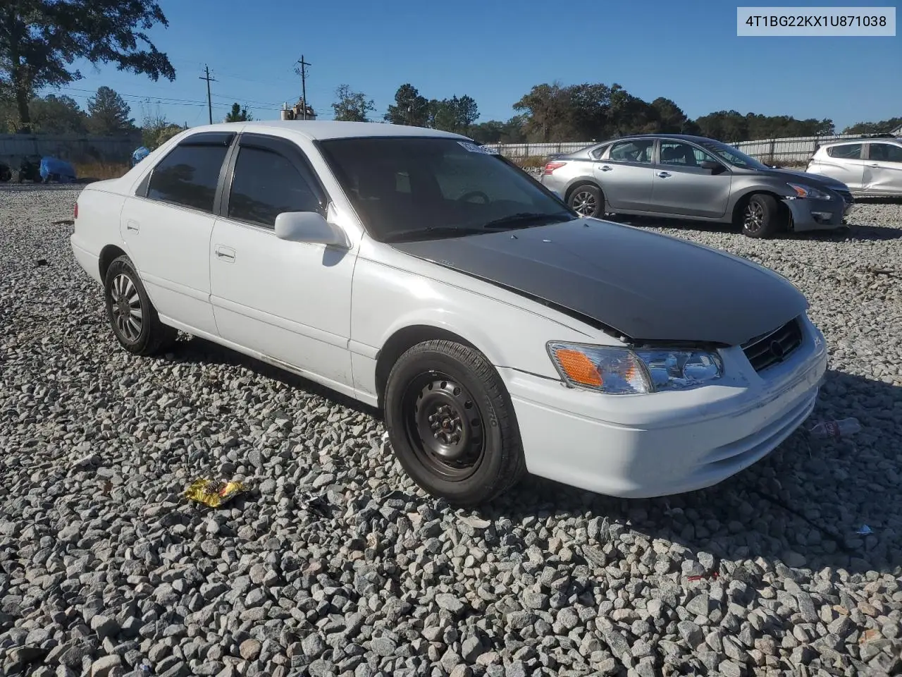 4T1BG22KX1U871038 2001 Toyota Camry Ce