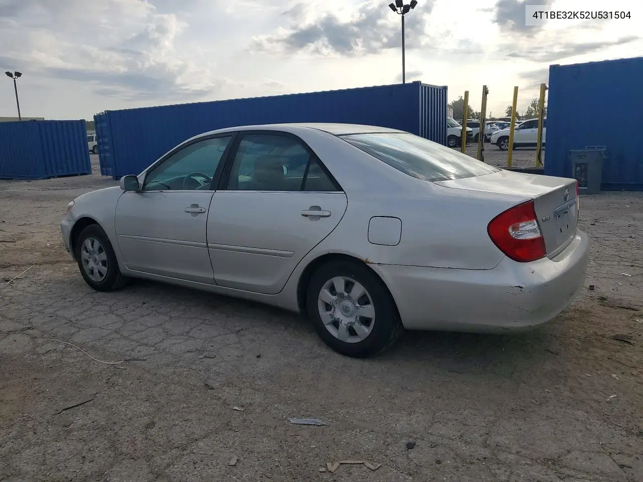 2002 Toyota Camry Le VIN: 4T1BE32K52U531504 Lot: 61751186