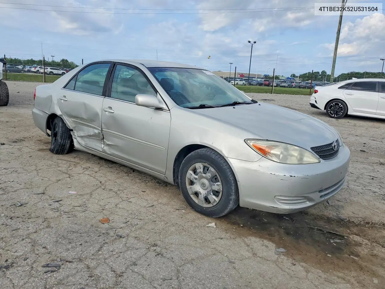 2002 Toyota Camry Le VIN: 4T1BE32K52U531504 Lot: 61751186