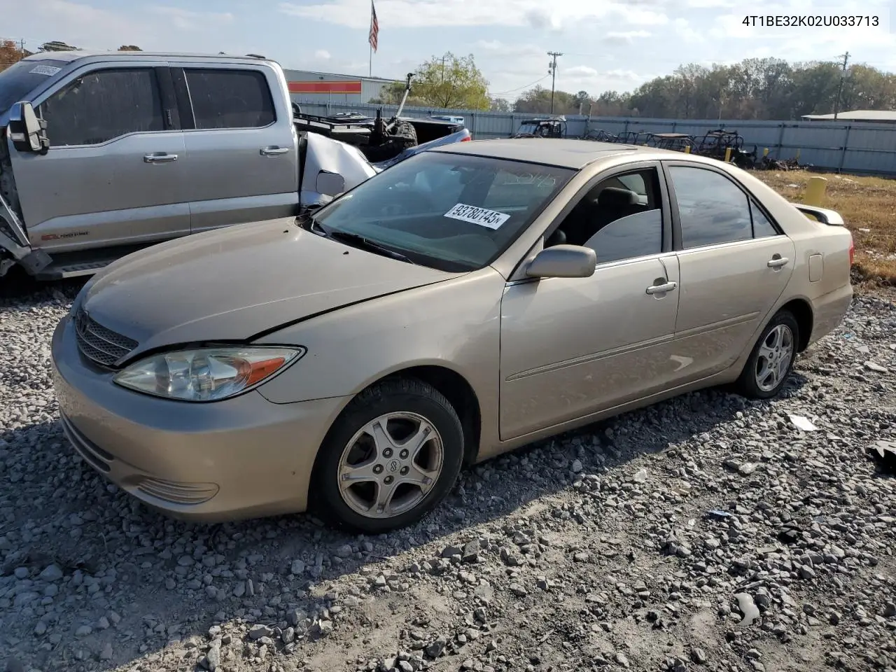 4T1BE32K02U033713 2002 Toyota Camry Le