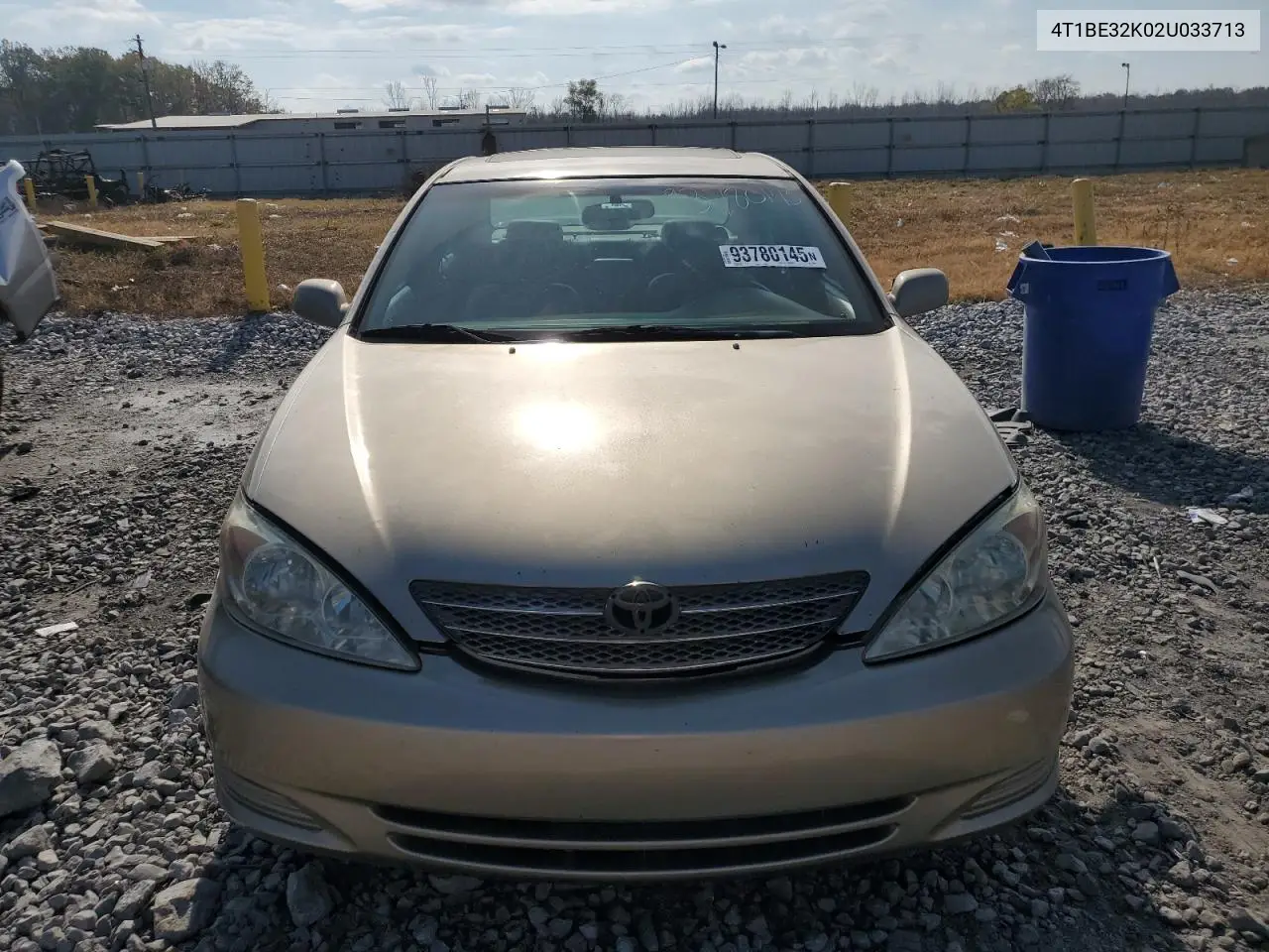 4T1BE32K02U033713 2002 Toyota Camry Le