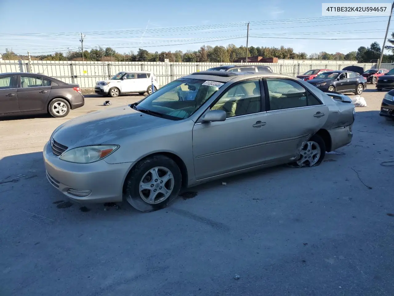 4T1BE32K42U594657 2002 Toyota Camry Le