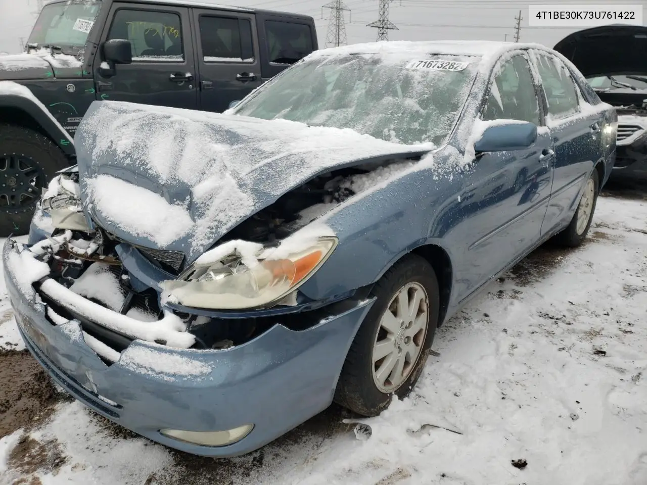 4T1BE30K73U761422 2003 Toyota Camry Le