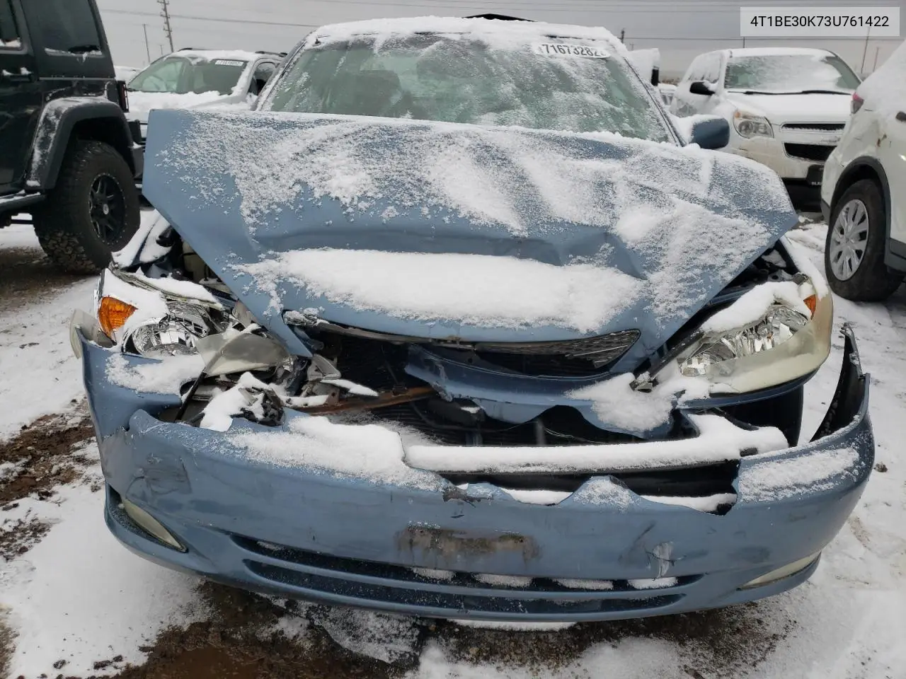 4T1BE30K73U761422 2003 Toyota Camry Le
