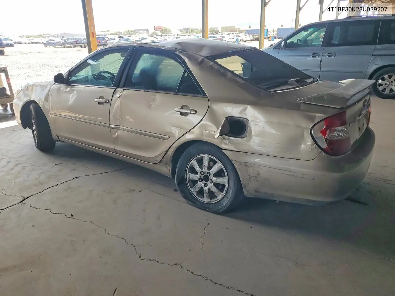 2003 Toyota Camry Xle V6 VIN: 4T1BF30K23U039207 Lot: 58743146