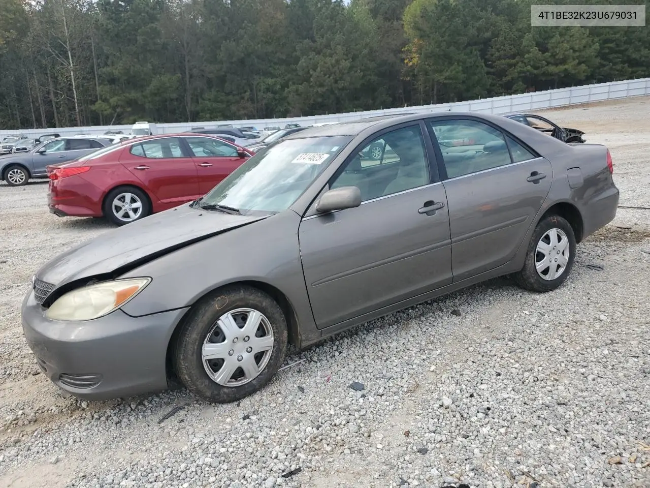 4T1BE32K23U679031 2003 Toyota Camry Le