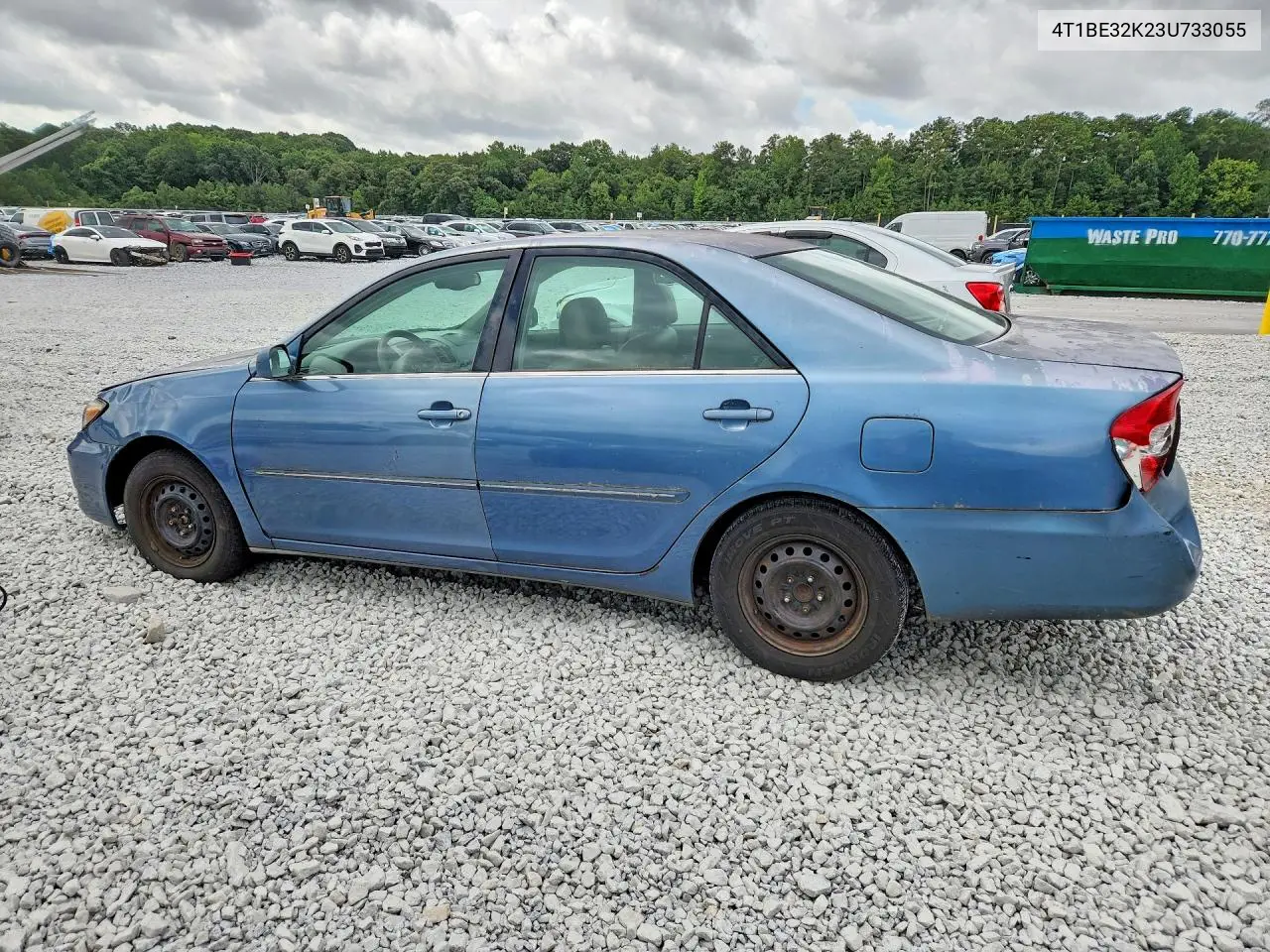 2003 Toyota Camry Xle VIN: 4T1BE32K23U733055 Lot: 61027826