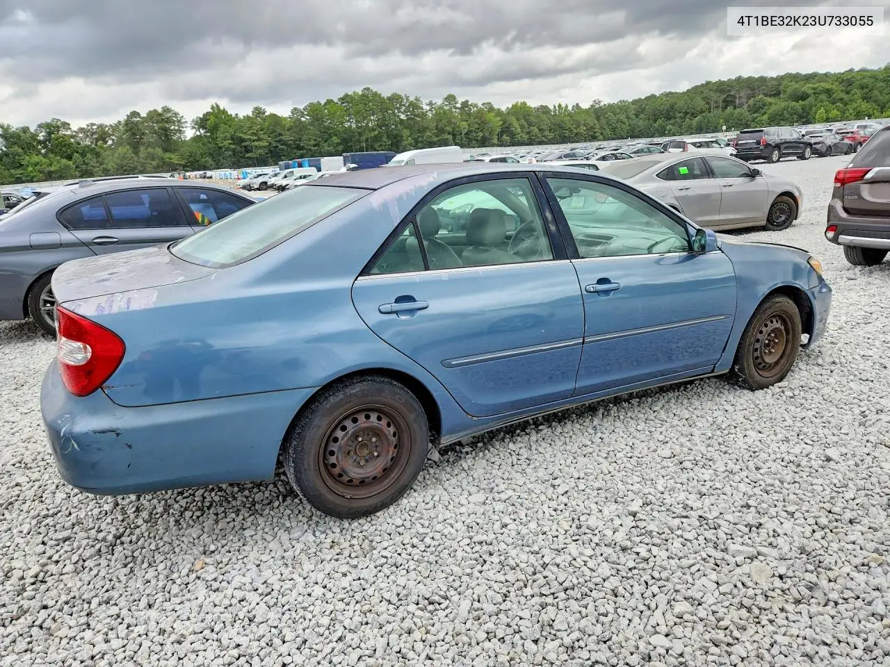 2003 Toyota Camry Xle VIN: 4T1BE32K23U733055 Lot: 61027826