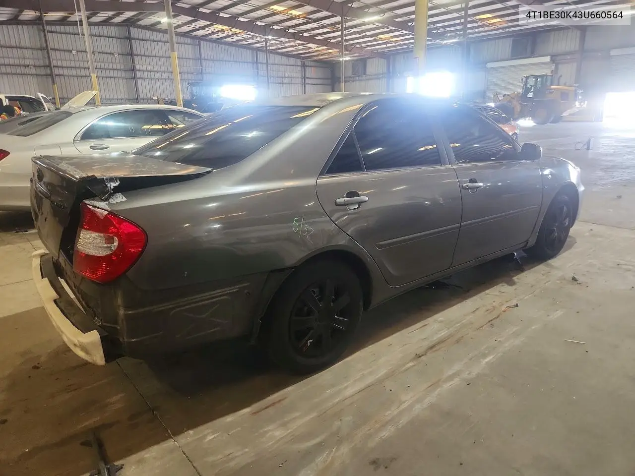 2003 Toyota Camry Le VIN: 4T1BE30K43U660564 Lot: 62198966