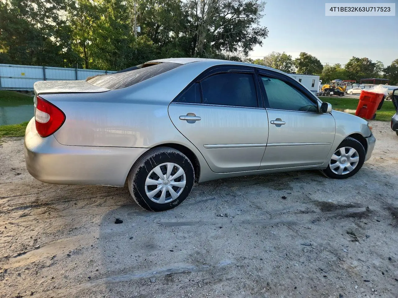 2003 Toyota Camry Le VIN: 4T1BE32K63U717523 Lot: 62271986