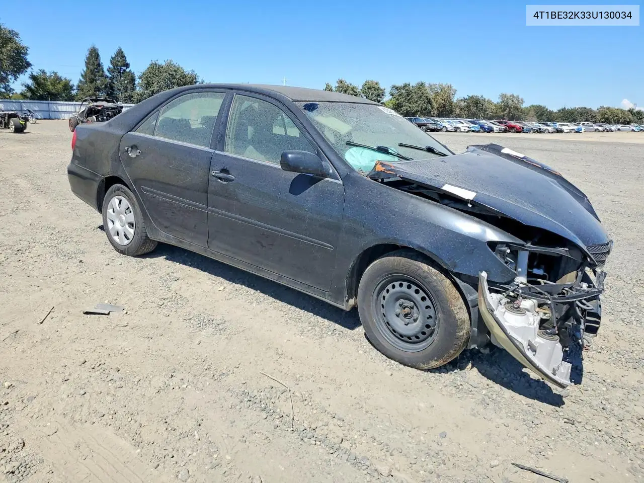4T1BE32K33U130034 2003 Toyota Camry Le