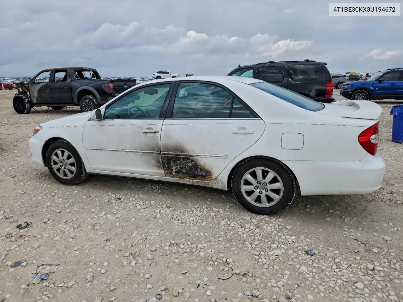 4T1BE30KX3U194672 2003 Toyota Camry Le