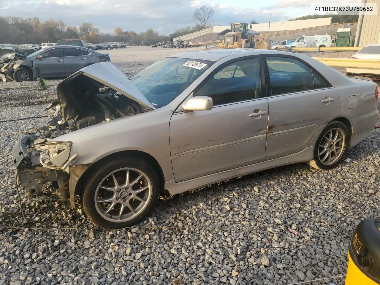4T1BE32K73U759652 2003 Toyota Camry Le