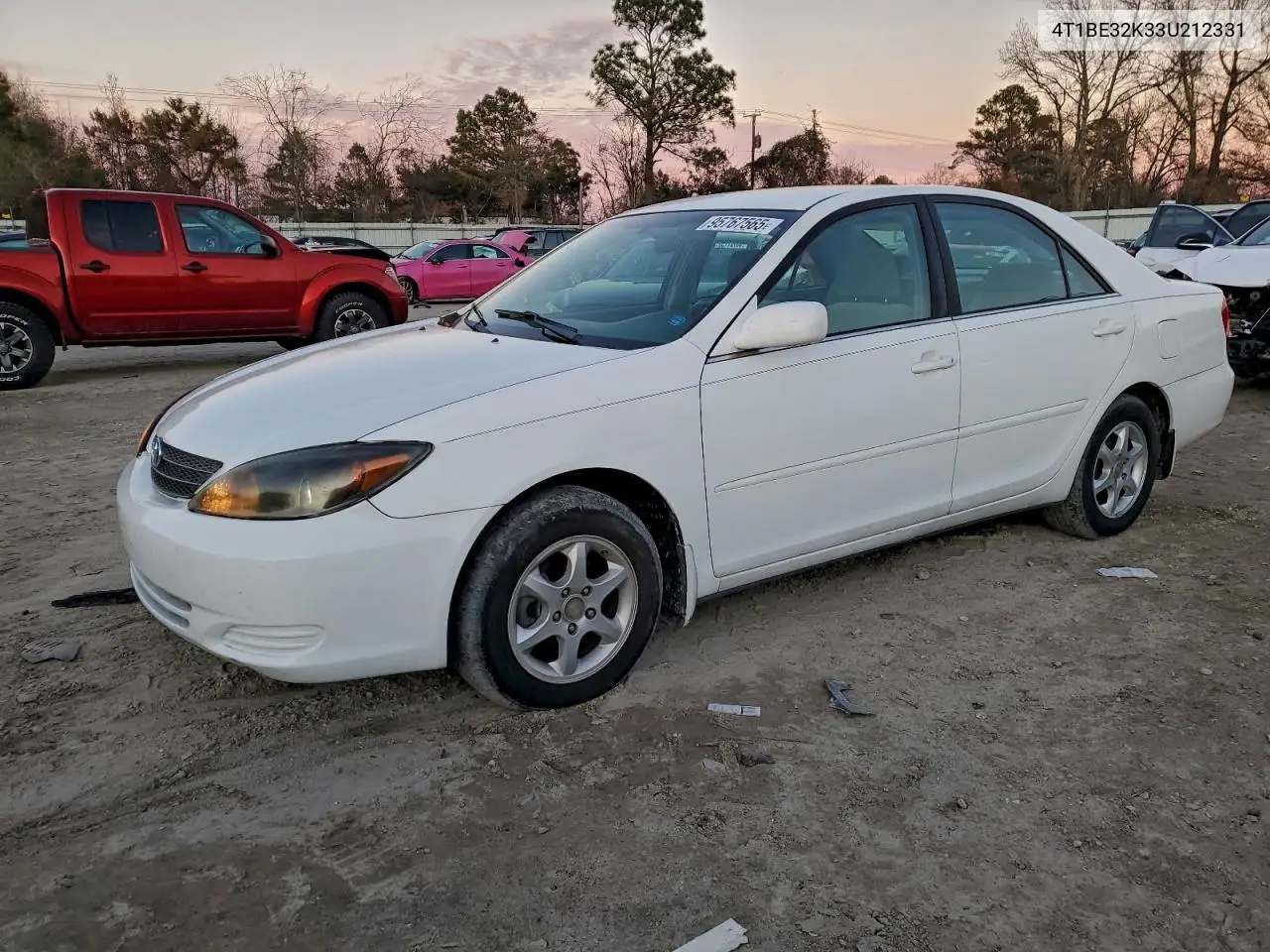 4T1BE32K33U212331 2003 Toyota Camry Le