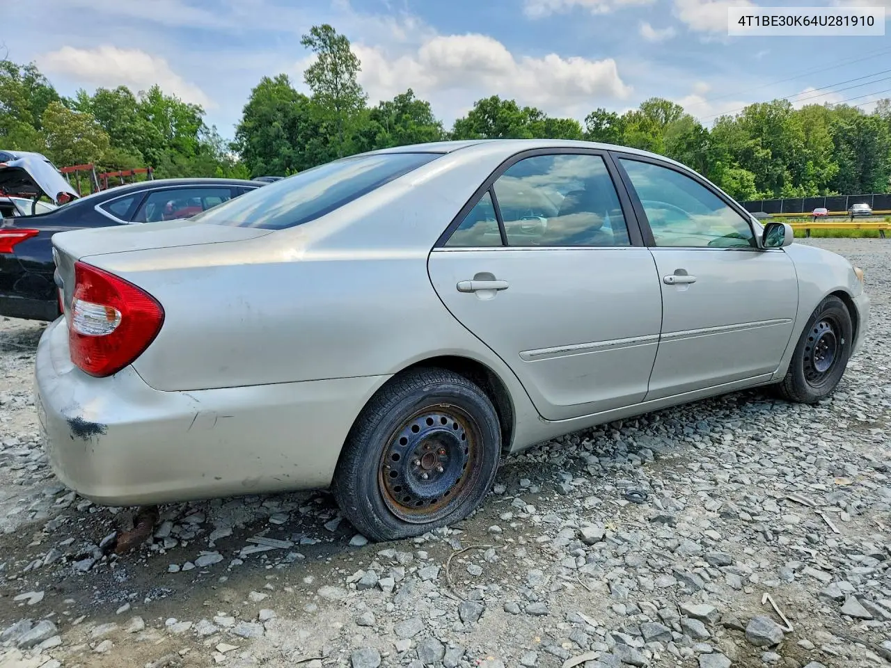 4T1BE30K64U281910 2004 Toyota Camry Xle